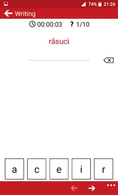 Italian - Romanian  Dictionary & Education android App screenshot 2